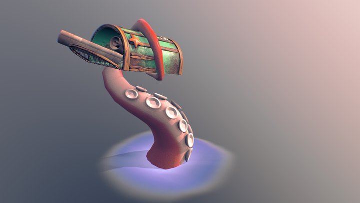 Oceanic Mailbox 3D Model