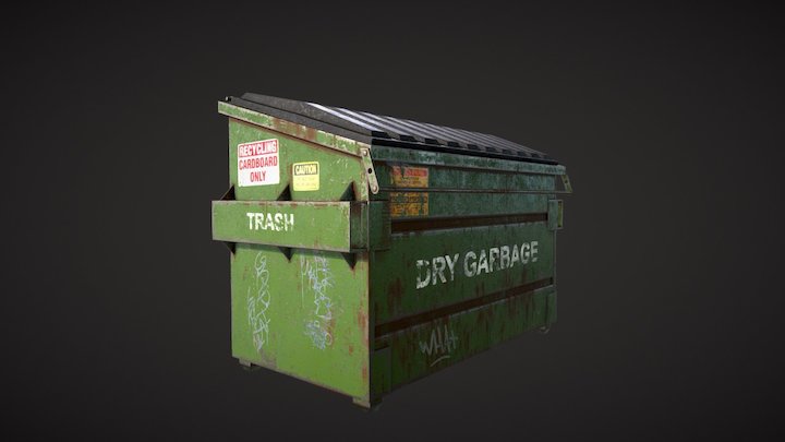 Dumpster 3D Model