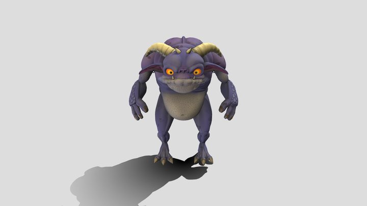 Troll Creature 3D Model