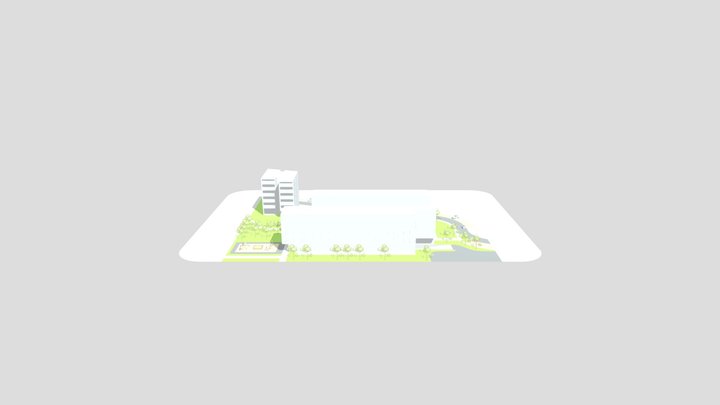 Zespół Budynków Wielorodzinnych Katowice 3D Model