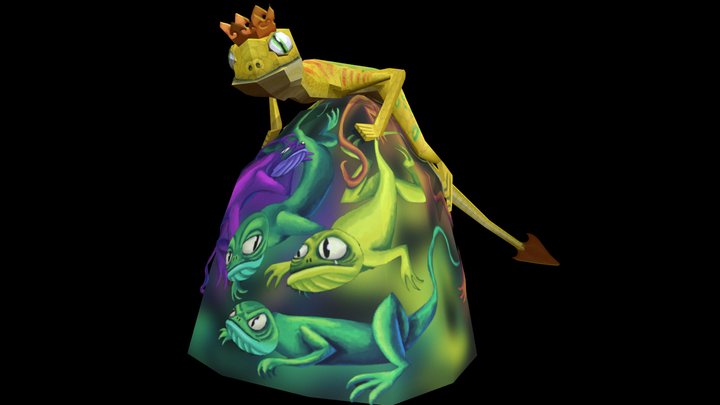 King o' the Pile 3D Model