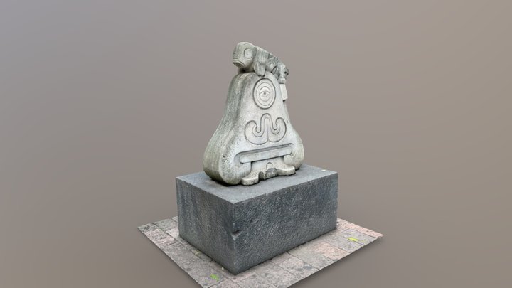 Chapulín Glyph 3D Model