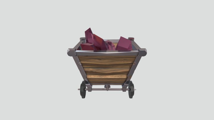 Mine cart 3D Model