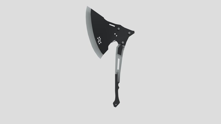 Kikoru BattleAxe 3D Model