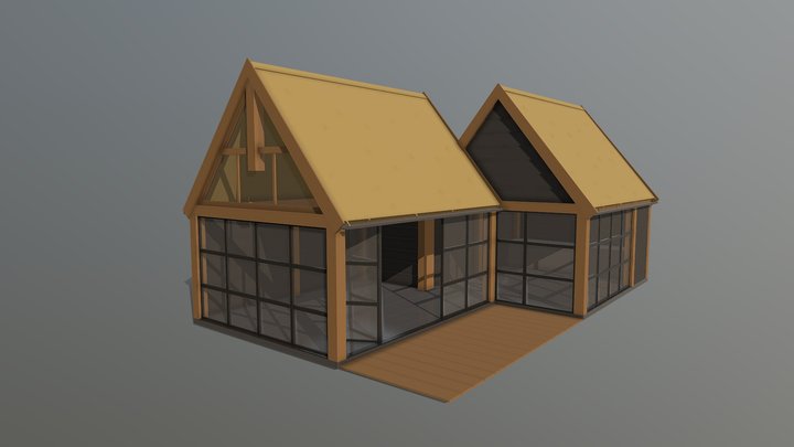 Prowood_Huisje 3D Model
