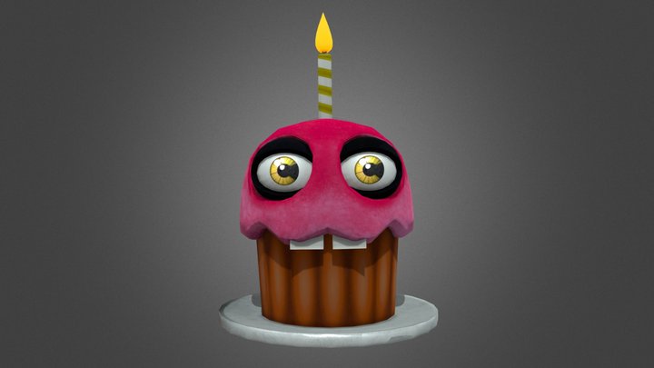 Chica's Cupcake | Help Wanted 3D Model