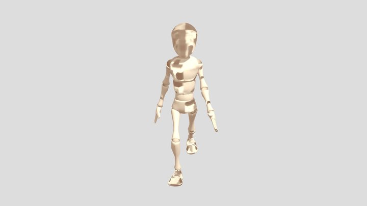 Walking Animation - Intermediate 3D Model