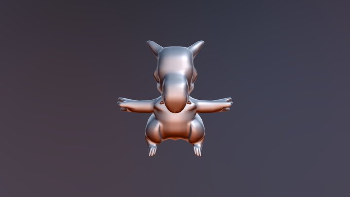 Cubone 3D Model