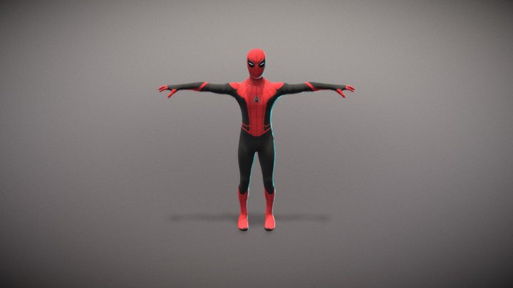 spider man far from home 3D Model