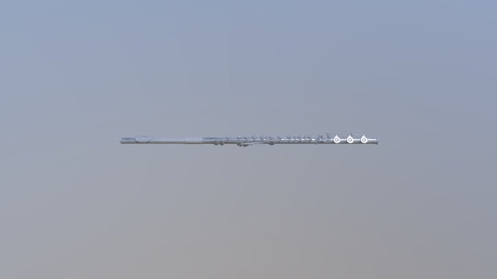 Flute 3D Model