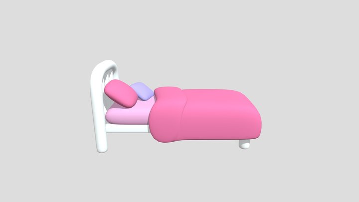 Single Bed 3D Model