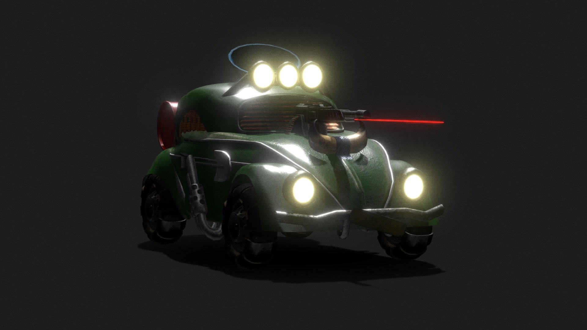 The Roach (VW Beetle Inspired)