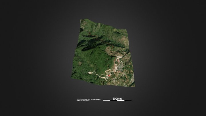 高黎贡山（百花岭） – Free 3D Model STL