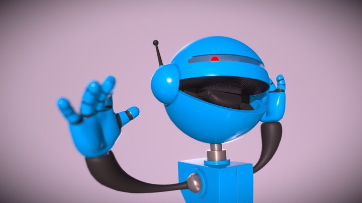 Utility Bot 3D Model