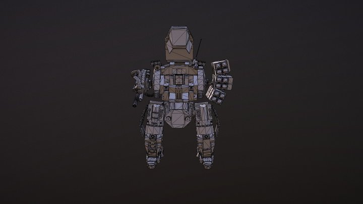 Mecha 3D Model