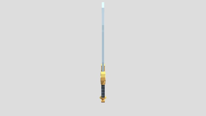 King's sword 3D Model
