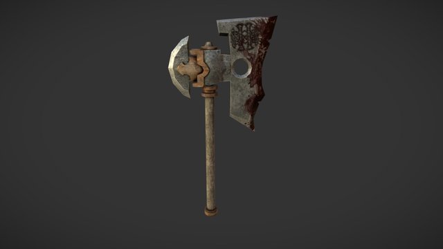 Battle Axe - Darksiders based 3D Model