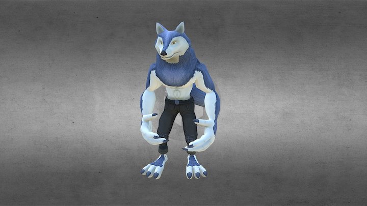 werewolf animations 3D Model