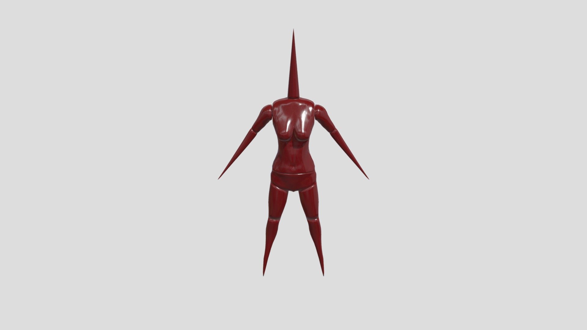 Red Stalker-Female-Dark Deception - 3D model by John Mednis [f8185df] -  Sketchfab