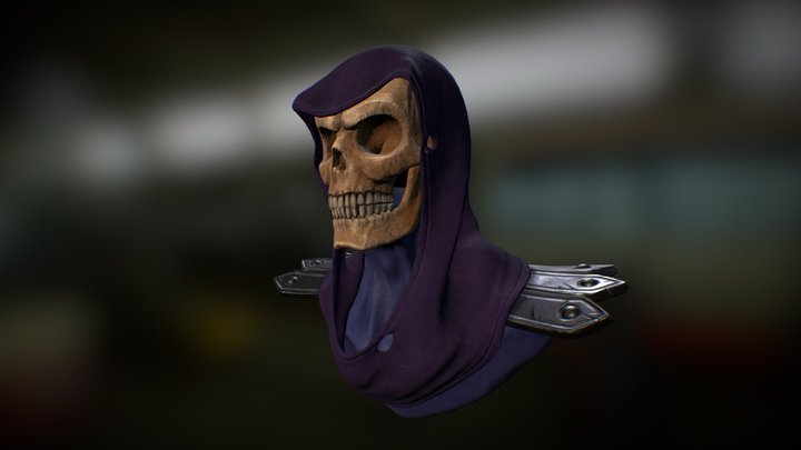 Skeletor bust 3D Model