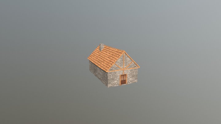 Medieval House 3D Model