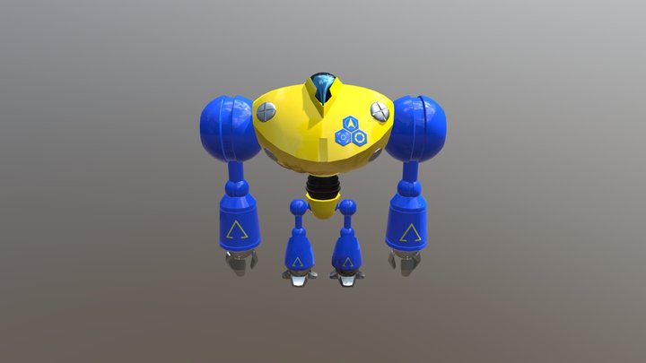 (Gently Used) Robot 3D Model