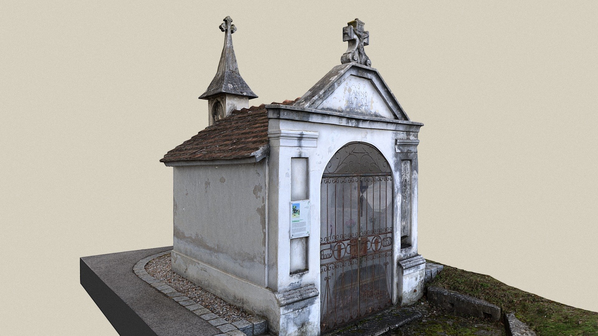 Kreuzkapelle — Sketchfab embed 3D viewer