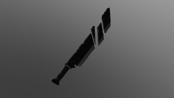 Broken Sword 3D Model
