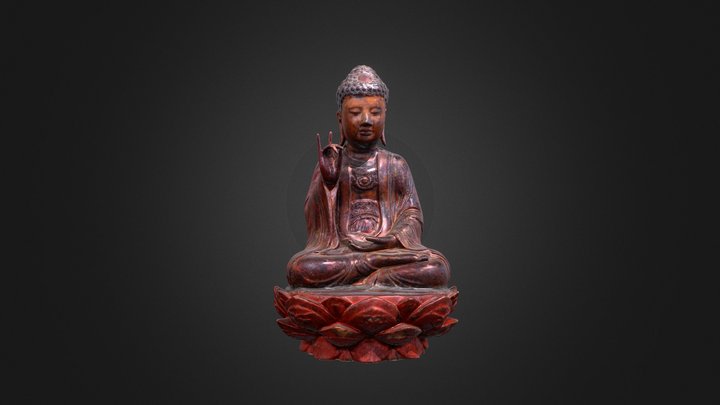 tượng Phật 3D Model
