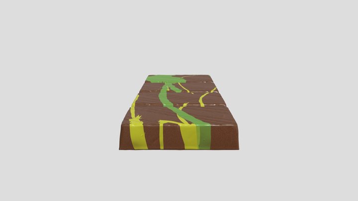 Dubai Chocolate 3D Model