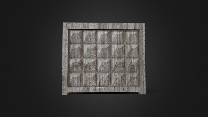 The Soviet fence 3D Model