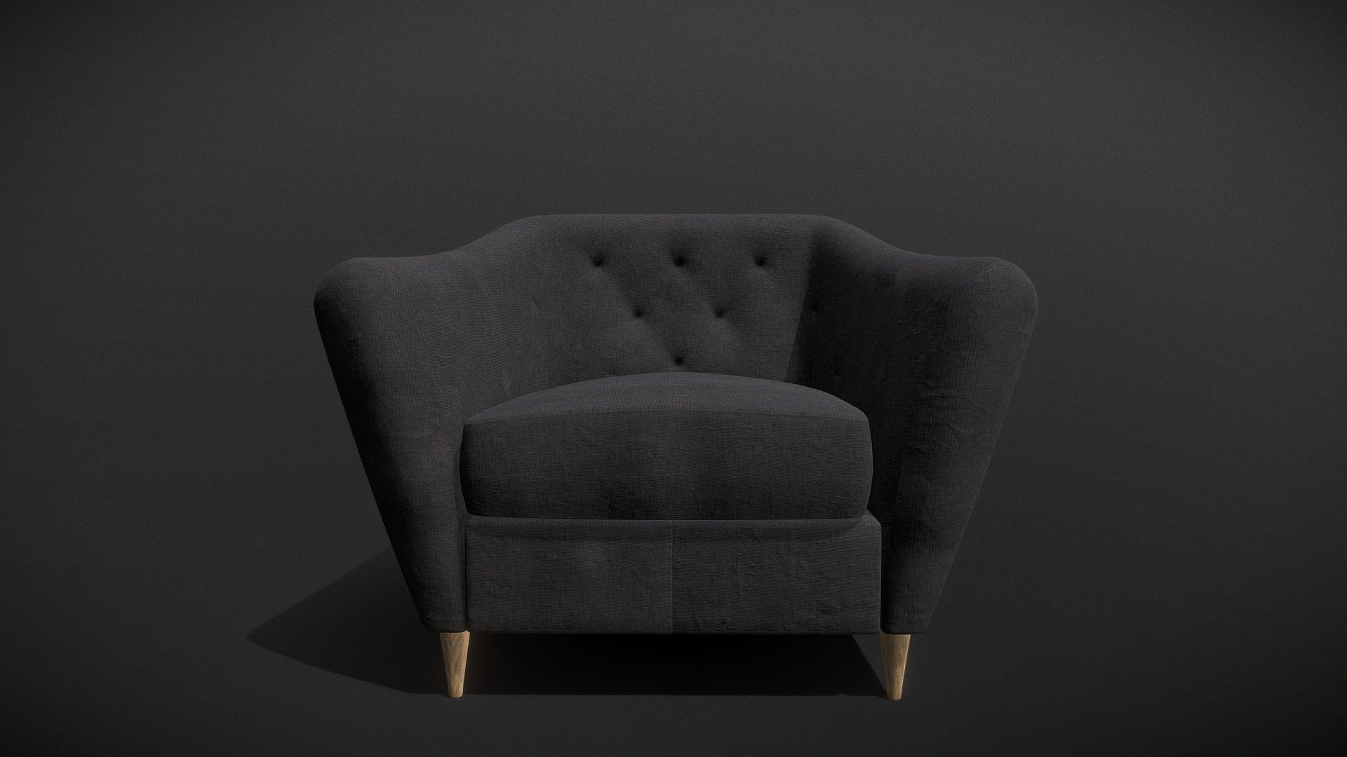 Sofa Model #2 VR | Game-Ready