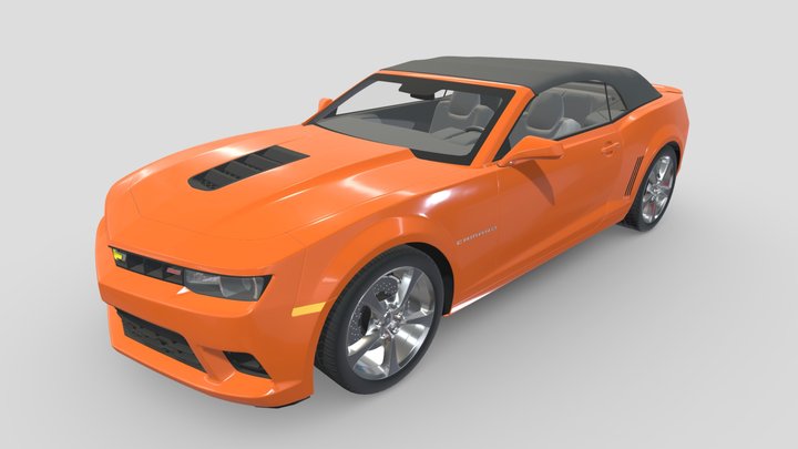 Chevrolet Camaro Convertible 2014 3D Model
