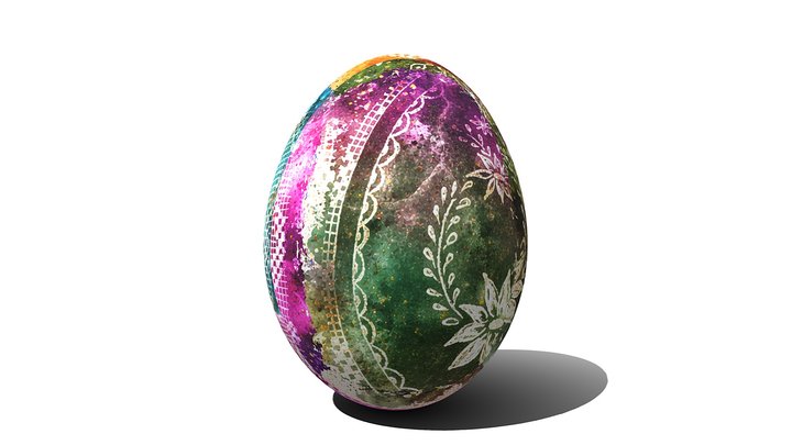 Velikonoční vejce / Easter eggs 4 3D Model