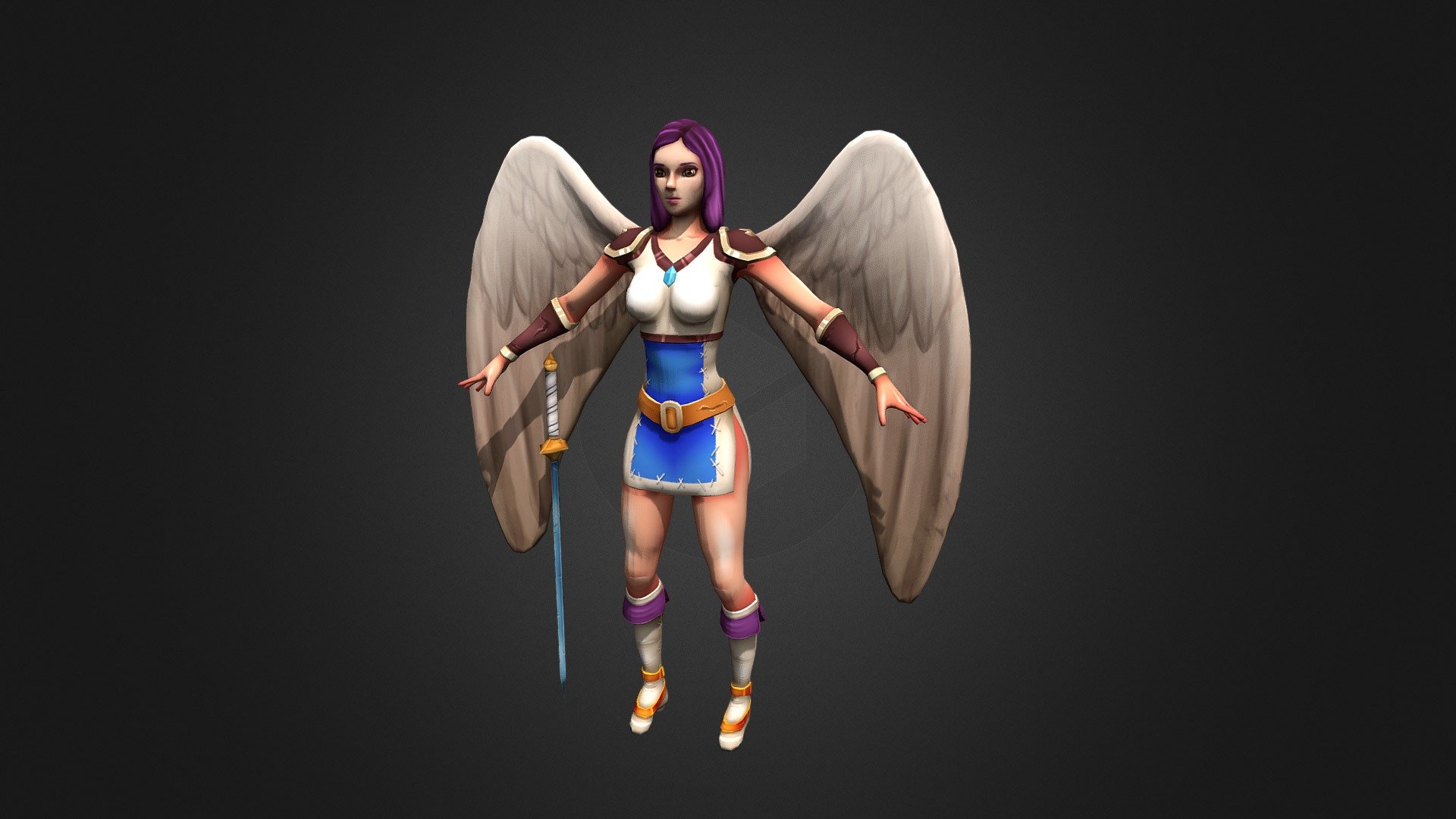 Valkyrie 2 - Buy Royalty Free 3D model by Rifat3D [f81d132] - Sketchfab ...