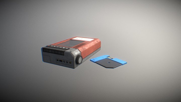 Musicplayer 3D Model