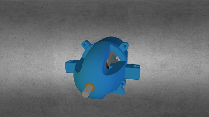 DC Motor 3D Model