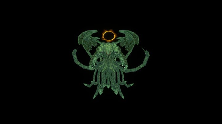 Cthulhu - World Boss - Aerlune RPG 2 3D Model