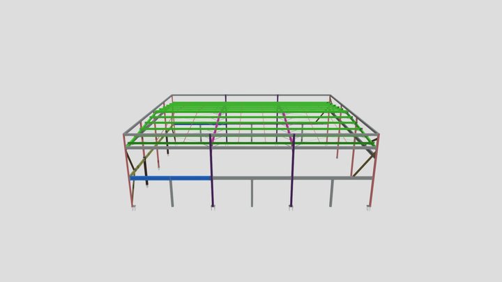 Ayman Estrutura Detalhamento 3D Model
