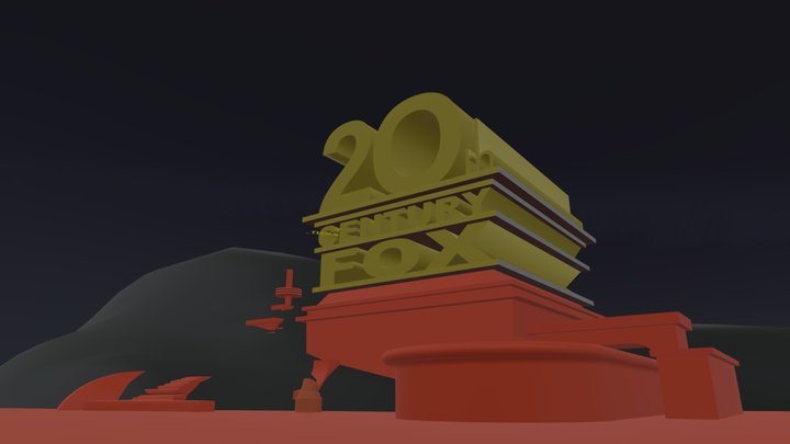 20th Century Fox (2006-) (dre4mw4lker Variant) 3D Model