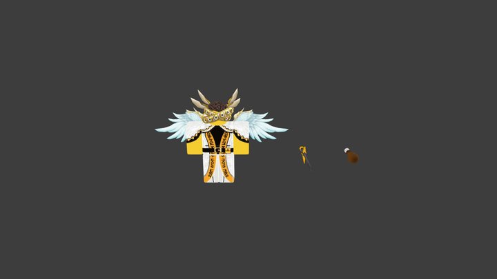 Shedletsky - Guardian Angel 3D Model