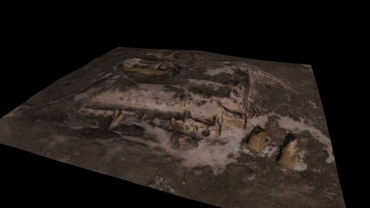 Garrison, Thuburbo Majus 3D Model