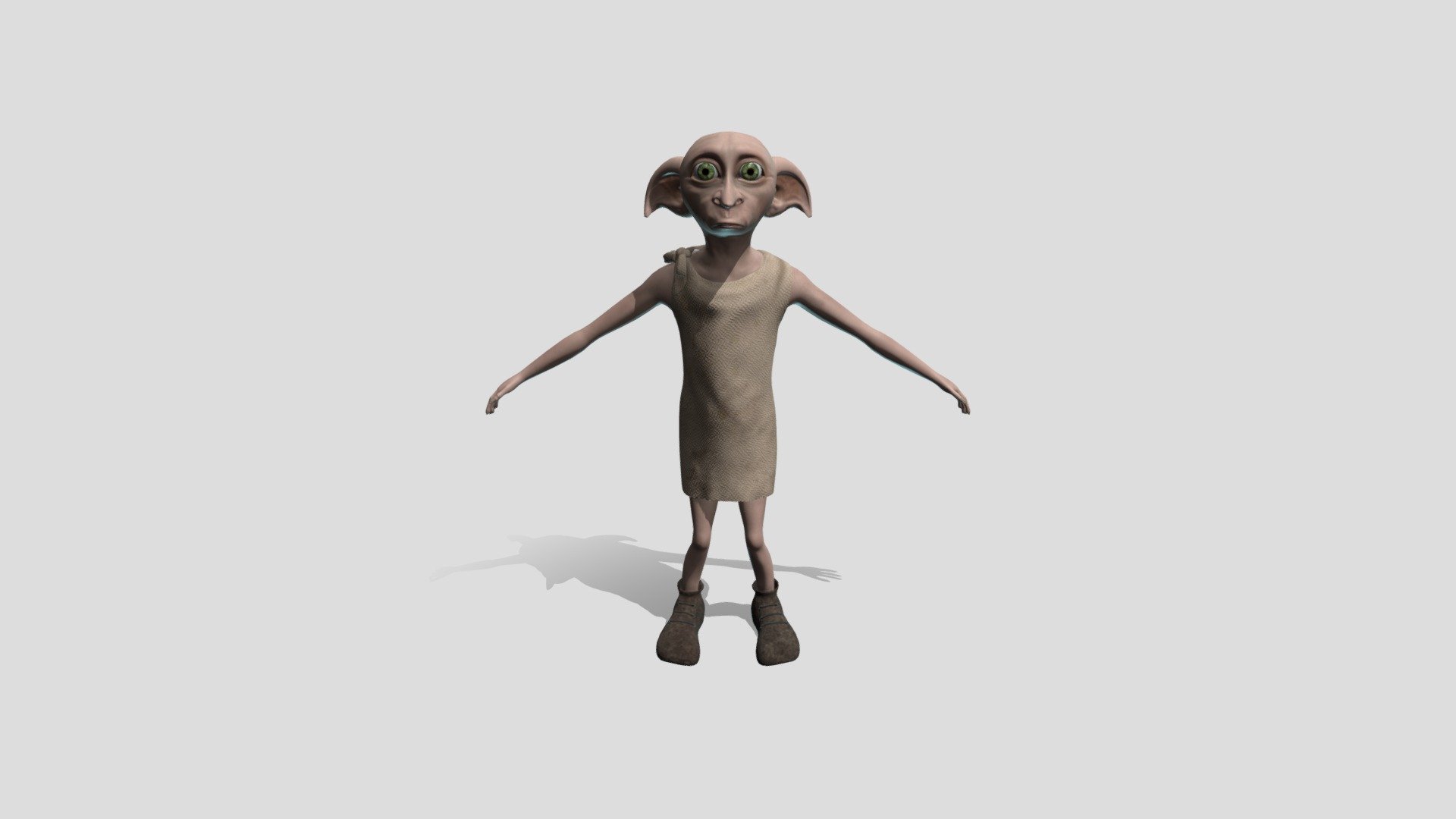 ArtStation - HARRY POTTER: DOBBY THE ELF