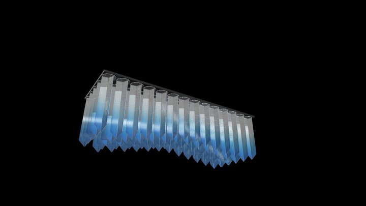 Graduated Glass lighting 3D Model