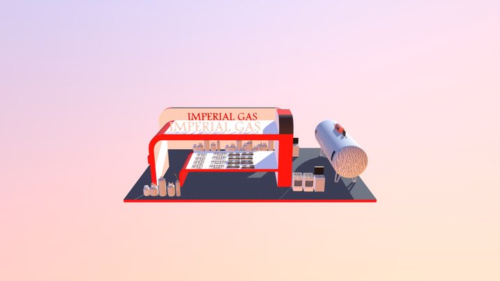 Imperial Gas Uganda 3D Model