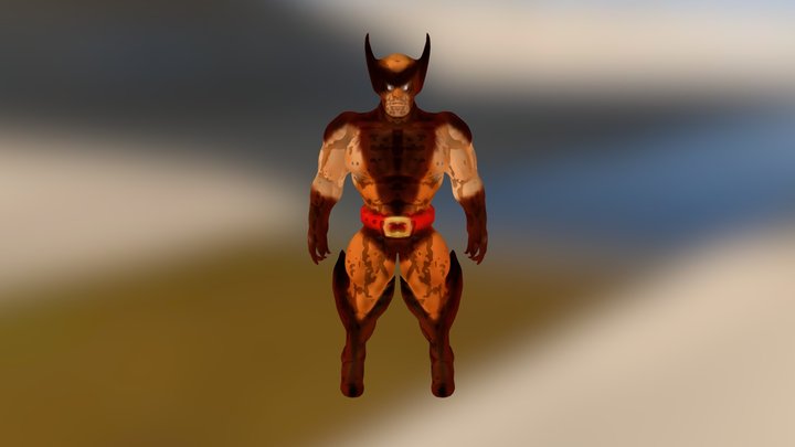 Character Modeling - Wolverine 3D Model