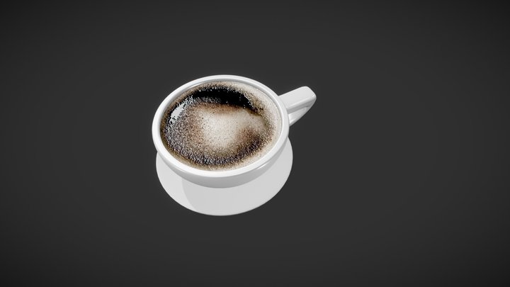 Cup of Coffee 3D Model