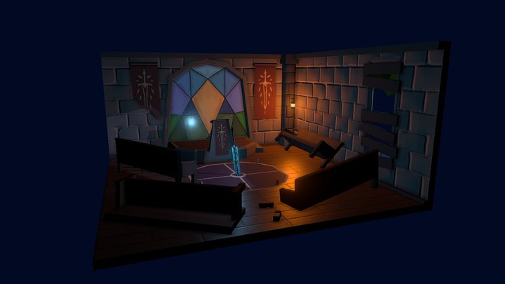 Blade of Moonlight 3D Model