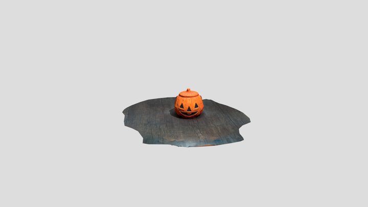 Amri Halloween Pumpkin 3D Model