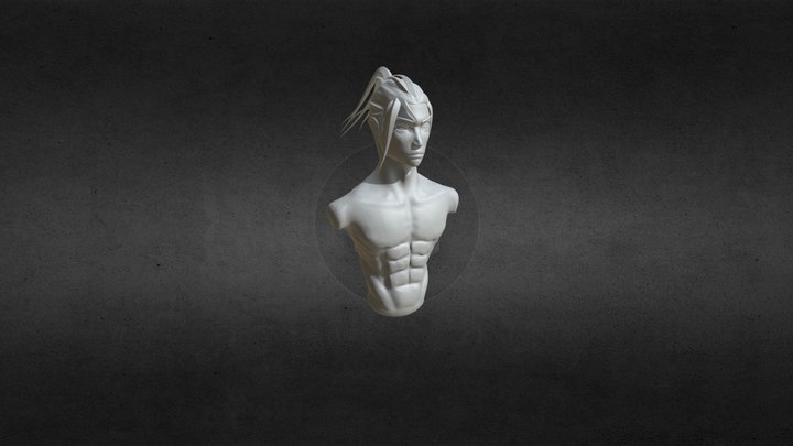 swordsman 3D Model